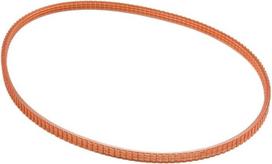 Medžio tekinimo staklių pavaros diržas, PTFE pavaros diržas, medžio apdirbimas, 10" ir 12", atsarginė dalis, oranžinė, elektrinių įrankių priedai, 25" arba 27", mažas (skirtas 370 W, 25")
