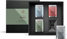 MEIN GENUSS Basic Spice Gift Box - Allrounder Spice Gift Set - Basic Equipment Spices for Everyday Use - Gift for Spice First Equipment and Cooking Beginners - Popular Spices & Herbs
