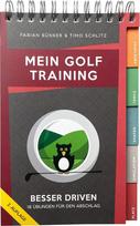 Mein Golf Training: Knygelė golfo krepšiui | Situaciniai treniruočių planai "Driver" ir "Woods" žaidimui nuo tribūnos