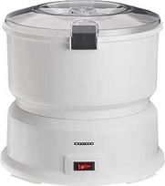 MELISSA 16220008 Bulvių skustuvas Elektrinis 1 kg talpos bulvių skustuvas su salotų suktuvu 85 W baltos spalvos