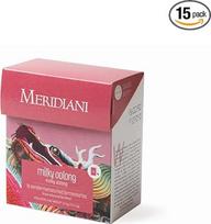 Meridiani® | Pieniška pusiau fermentuota Oolong arbata | Pieniška Oolong arbata Taivanas | Gėlių ir sviestų aromato Oolong arbata | Oolong arbatos maišeliai - 15 filtrų (22,5g)