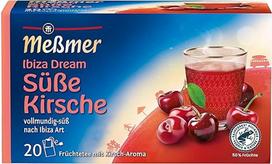 Meßmer Country Tea Ibiza Dream vaisių arbata su vyšnių aromatu 20 pakelių sodrios saldžios arbatos