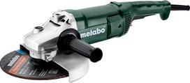 Metabo WE 2200-230 kampinis šlifuoklis, 230 mm šlifuoklis, 2200 W „Flex“ | Tvirtas šlifuoklis, skirtas metalui ir akmeniui, komplektą sudaro apsauginis dangtelis, atraminis flanšas, papildoma rankena ir dviejų skylių raktas