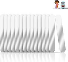 Metalinė plokštelė "Tonie Hearing" figūrėlėms, stačiakampė metalinė plokštelė magnetams, 175 mm x 25 mm, lipni metalinė plokštelė "Toniebox" figūrėlėms, 15 vnt.