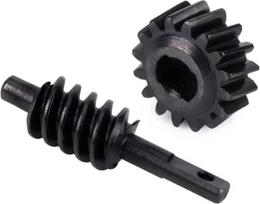 Metaliniai sraigtiniai diferencialiniai pavarų mechanizmai, skirti „Axial SCX30“ modeliams (12T–18T, 1/30 mastelis) | RC automobilių detalės su metaliniais sraigtiniais diferencialo krumpliais; „Overdrive“ ir „Underdrive“ tuningas 1/30 mastelio „Crawler“