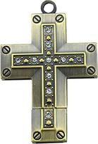 Metalinis pistoletą primenantis senovinis kinietiškas bronzinis „Fish Bowel“ kardas, „U“ formos „Panda“ USB atmintinė (su kryželiu, 64GB)