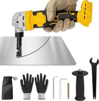 Metalinis žirklės, baterijomis maitinamos metalinės žirklės, suderinamos su „DeWalt“ 20 V įranga