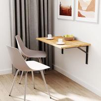 mikon 90 x 50 cm | Sieninis sulankstomas stalas Virtuvės stalas Rašomasis stalas Vaikų stalas | Gold Craft