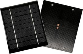 Mikro saulės elementas, 4,5 V, 450 mA, 2 W, matmenys: 148 x 120 mm, monokristalinis silicis, nešiojamas saulės elementas, skirtas savarankiškai gaminamiems žaislams ir eksperimentams