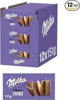Milka Choco Thins - traškūs sausainiai su švelniu Alpių pieno šokoladu - 12 x 189g