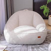 Milžiniškas pupelių maišas kėdė, velvetinė sofa suaugusiems, paaugliams ir vaikams, prabangus be kaulų pupelių maišas sofa su putų užpildu ir rankena, grindų kėdė gyvenamajame kambaryje ir miegamajame