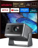 Mini projektorius 4K, natūralus 1080P, suderinamas su „Netflix“, 600 ANSI, „Magcubic“ | Išmanusis projektorius su „Android 13“, „Wi-Fi“ ir „Bluetooth“, pasukamas 320°, 15 W garsiakalbis, žaidimams, lauke, namų kinui