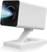 Mini projektorius 4K, „WiFi 6“ ir „Bluetooth 5.0“, 150 ANSI liumenų nešiojamasis vaizdo projektorius, automatinė vertikalioji korekcija ir 130 colių namų kino „Smart“ projektorius, suderinamas su telefonu, kompiuteriu, HDMI ir USB