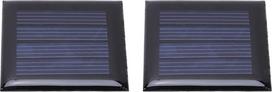Mini saulės moduliai, efektyvūs nešiojamieji saulės elementai, skirti savarankiškai pagamintiems elektros žaislams, 2 vnt., 4,1 × 4,1 cm, skirti veiklai lauke
