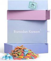 Miralina - Ramadano Kareem dovanų dėžutė - Halal saldainiai - Eid ir cukraus šventės dovanos - Ramadano dovanos - Vaisinė guma - Be kiaulienos želatinos - Kramtomieji meškiukai