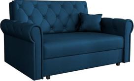 Mirjan24 Viva Roma II sofa su miego funkcija, dvivietė minkšta sofa su lovos dėže ir pagalvėlėmis, sofa-lova, sofa-lova, svetainės peizažas, pasirinktos spalvos, sofos komplektas (Kronos 09)