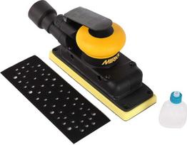 MIRKA 8991500111 3676 Orbitalinis šlifuoklis OS 383CV 70 x 198 mm, geltonas