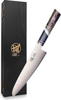 MITSUMOTO SAKARI 21 cm japoniškas virtuvinis peilis, damasko plieno peilis