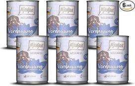 MjAMjAM - Aukščiausios kokybės drėgnas maistas šunims - Wellness - virškinimas - kalakutiena, 6 vnt. (6 x 400 g), be grūdų