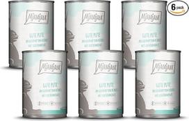 MjAMjAM Premium drėgnas maistas katėms, geras kalakutienos maistas su garuose virtais moliūgais, 6 vnt. (6 x 400 g), be grūdų, su papildoma mėsa