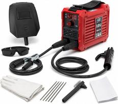 MMA elektrodų suvirinimo aparatas, 250 A mini IGBT inverterinis suvirinimo aparatas, kompaktiškas nešiojamasis skaitmeninis DC MMA/ARC lankinis suvirinimo aparatas su „Hot Start“ ir „Anti-Stick“ funkcijomis, apsauga nuo perkaitimo, LCD ekranas