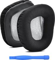 MMOBIEL gaminamos atsarginės ausinių pagalvėlės, skirtos „Corsair Void Elite Wireless/Pro/SE/Surround/Elite/Void“ laidinėms ir belaidėms RGB žaidimų ausinėms – Ausinių pagalvėlės – Atsarginės pagalvėlės – Pilkos spalvos