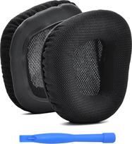 MMOBIEL gaminamos atsarginės ausinių pagalvėlės, skirtos „Corsair Void Elite Wireless/Pro/SE/Surround/Elite/Void“ laidinėms ir belaidėms RGB žaidimų ausinėms – Ausinių pagalvėlės – Atsarginės pagalvėlės – Juodos