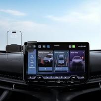 Mobiliojo telefono laikiklis, skirtas „VW“ 15 colių ekranui, „Tiguan 3“ / „Passat B9“ (2024–2026 m.), „Tayron“ / „ID.7“ (2025–2026 m.). Mini mobiliojo telefono laikiklis, skirtas „iPhone“, „Samsung“, „Android“ telefonams ir kt.