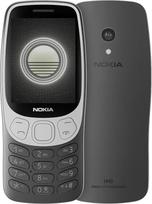 Mobilusis telefonas „Nokia 3210“ 4G, 2,4 colio QVGA ekranas, 64MB, 128MB, juodos spalvos