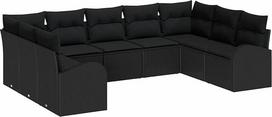 Modulinis lauko ir terasos baldas - Schwarz, Poly-Rattan, UV-beständig, für Außenbereich Model3354872