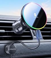MOKPR „Magsafe“ automobilio laikiklis su įkrovimo funkcija, skirtas „Magsafe“ automobilio laikikliui