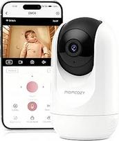 momcozy BM04 kūdikių stebėjimo kamera - gali būti naudojama atskirai per programėlę ir kaip papildoma išplečiama kamera, WLAN kamera su 1080P, garsu, sieniniu laikikliu, suderinama su BM04 ekranu, lengvai suporuojama