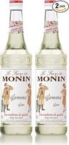 Monin Sirup Gomme (1 x 0,7l) - für Cocktails Smoothies Desserts Alkoholfrei Vegan Zucker Aroma (Packung mit 2)