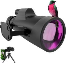 Monokuliaras su 10–30 kartų priartinimu, ED lęšiais, 50 mm okuliaru, BAK4 HD, IPX7, su išmaniojo telefono adapteriu ir trikoju stovu, skirtas koncertams ir futbolo rungtynėms (didelis teleskopas)