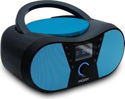 MOOOV 477412 CD-Player Sportman mit UKW-Radio, USB-Port, Sleep- und ID3-Funktionen