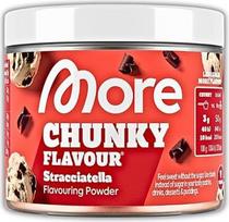 MORE Chunky Flavour Stracciatella – aromatinis milteliai su šokolado gabaliukais ir ląsteliena, 90 g + „HeartGlobal“ siuntimo apsauga