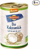 Morgenland Kokosų pienas, Demeter, 400 ml (6)