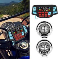Motociklo garsiakalbis „Bluetooth“, vandeniui atsparus motociklo „Bluetooth“ stiprintuvas, garsiakalbių garso sistema, vandeniui atsparus motociklo „BT“ MP3 grotuvas, garso stereo garsiakalbių sistema, USB atminties kortelė