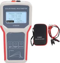 MPPT saulės baterijų testeris | Fotovoltinių plokščių testeris, skirtas saulės energijos sistemoms, 5–800 W, 12–60 V, 0–35 A, LCD ekranas