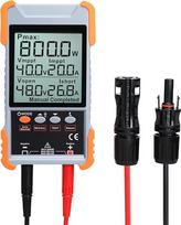 MPPT saulės modulių testeris 2000 W, 3–90 V, 40 A – itin tikslus fotovoltinės galios matuoklis su automatiniu ir rankiniu MPPT režimais, LCD ekranu, akumuliatoriumi ir apsauginėmis funkcijomis, skirtas fotovoltinių sistemų testavimui.