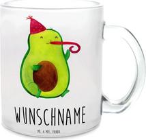 Mr. & Mrs. Panda personalisierter becher Avocado Feier - Personalisierte Geschenke, Tröte, Tasse personalisieren, Glühweintasse personalisiert, Teetasse Mit Namen, Fete, selbst gestalten, Geburtstag