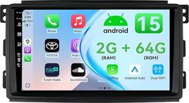 MSD 4+64G automobilių radijas su ekranu, skirtas „Mercedes-Benz Smart Fortwo 451“ (2005–2010 m.) | „CarPlay“ ir „Android“ | „Android 16“ 9 colių GPS navigacijos radijas | Valdymas per vairą, „Wi-Fi“, DSP, DAB | Atbulinės eigos kamera | 2