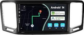 MSD 9 colių ekrano automobilinis radijas VW Sharan (2012-2018 m.) | Belaidis Carplay Android automobiliams | Android 14 GPS navigacijos radijas | Volant WiFi DSP DAB Bluetooth 5.0 | Atbulinės eigos kamera | 2 DIN