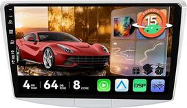 MSD Android 15 automobilinis radijas Passat B6 / B7 Magotan/CC 2010-2018 | 4G + 64G, Octa-Core - GPS navigacijos radijas | CarPlay Android automobilio vairo valdymas Dual Band WiFi DSP DAB | atbulinės eigos kamera | 2