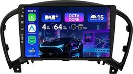 MSD [Integruotas DAB+] - "Android 15" automobilinis radijas "Nissan Juke" J15 / YF15 "Infiniti ESQ" 2010-2019 GPS navigacijos radijas "CarPlay" "Android" automobilio vairo valdymas DSP 4G + 64G "Octa-Core" 2 DIN 9 colių kamera