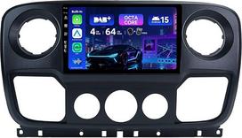 MSD [Integruotas DAB+] - "Android 15" automobilinis radijas "Renault Master/Opel Movano/Nissan NV400 (2010-2021)" radijui | "CarPlay Android" automobilio vairo valdymas | 4G + 64G "Octa-Core" 2 DIN 10,1 colių | Kamera MIC