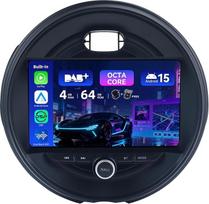 MSD [Integruotas DAB+] Android 15 automobilinis radijas BMW Mini Cooper F54 F55 F56 F60 (2015-2019) GPS navigacijos radijas CarPlay Android automobilio vairo valdymas WiFi 4G + 64G Octa-Core 2 DIN 9 colių kamera MIC