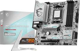 MSI B850M Gaming Plus WIFI6E motininė plokštė, mATX - palaiko "AMD Ryzen 9000/8000/7000" procesorius, AM5 - DDR5 Memory Boost 8200+ MT/s (OC), PCIe 4.0 x16, M.2 Gen5, "Wi-Fi 6E", 2,5G LAN