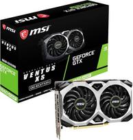MSI GeForce GTX 1660 Super Ventus XS OC vaizdo plokštė – NVIDIA GTX 1660 SUPER, 6GB GDDR6 atminties, 192 bitų, 14Gbps