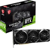 MSI GeForce RTX 3080 Ventus 3X Plus 12G OC LHR žaidimų vaizdo plokštė NVIDIA RTX 3080 LHR, 12GB atminties V389-400R, juoda